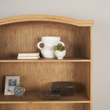 Carrington Brown/Brass 85" Sideboard & Hutch - Ornate Home