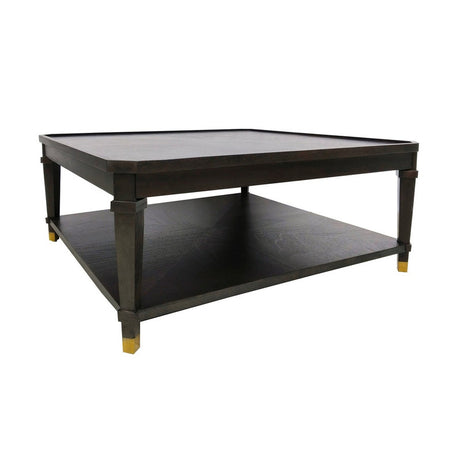 Carrington Brown/Gold Cocktail Table - Ornate Home
