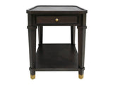 Carrington Brown/Gold End Table - Ornate Home