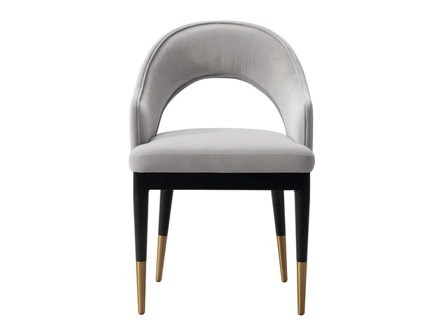 Carrington Dining Armchair in Light Grey - Ornate Home