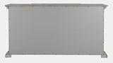 Carrington Grey Large Breakfront Cabinet - Ornate Home