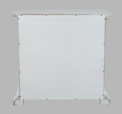 Carrington White Accent Cabinet - Ornate Home