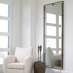 Carrizo Bronze/Gold Tall Mirror - Ornate Home