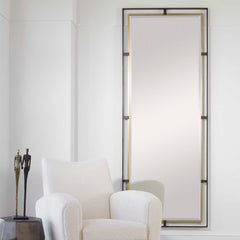 Carrizo Bronze/Gold Tall Mirror - Ornate Home