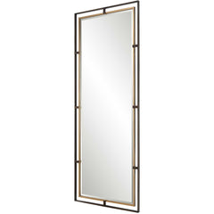 Carrizo Bronze/Gold Tall Mirror - Ornate Home