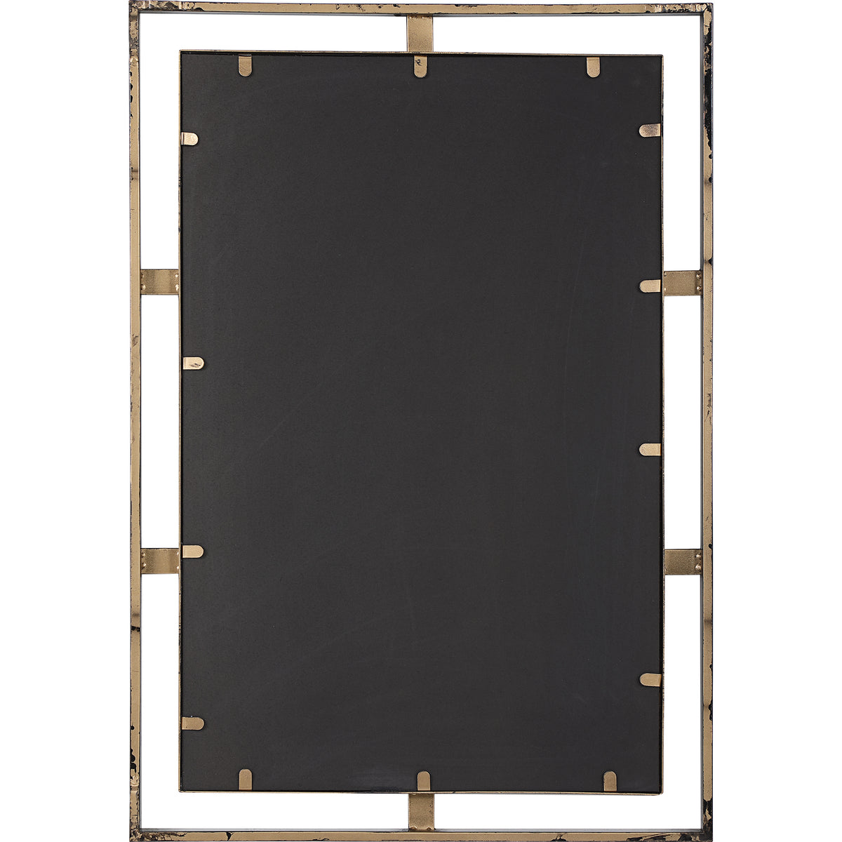 Carrizo Gold/Bronze Rectangle Mirror - Ornate Home