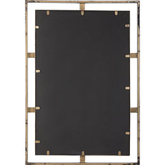 Carrizo Gold/Bronze Rectangle Mirror - Ornate Home