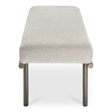 Carson Beige Dining Bench - Ornate Home