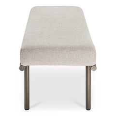 Carson Beige Dining Bench - Ornate Home