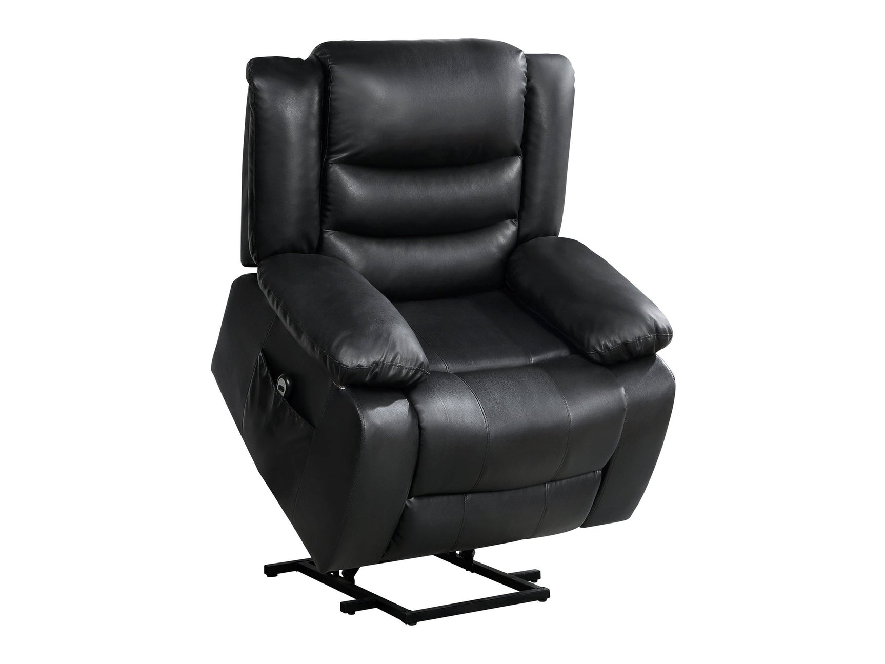 Carson Black Power Lift Chair - Ornate Home