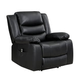 Carson Black Power Lift Chair - Ornate Home