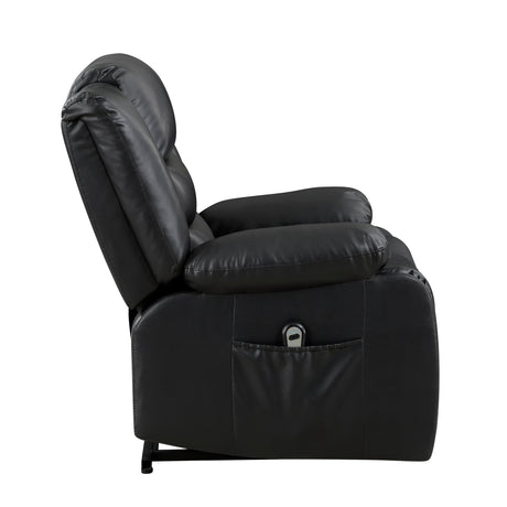 Carson Black Power Lift Chair - Ornate Home