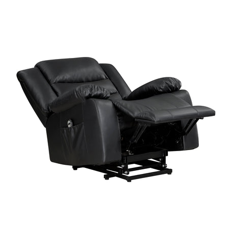 Carson Black Power Lift Chair - Ornate Home