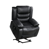 Carson Black Power Lift Chair - Ornate Home