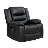 Carson Black Power Lift Chair - Ornate Home