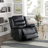 Carson Black Power Lift Chair - Ornate Home