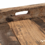 Carson Brown Large Reclaimed Wood Tray - Ornate Home