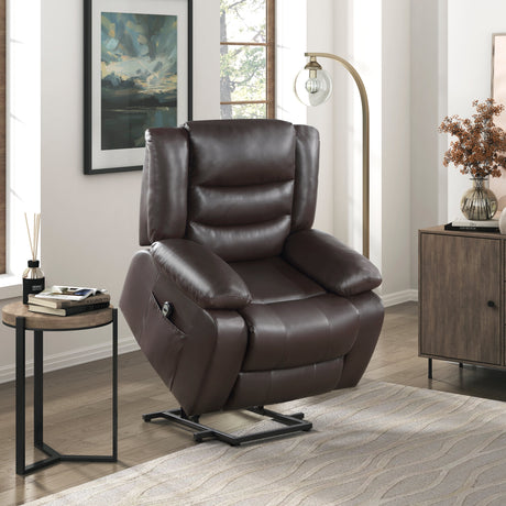 Carson Brown Power Lift Chair - Ornate Home