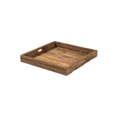 Carson Brown Small Reclaimed Wood Tray - Ornate Home