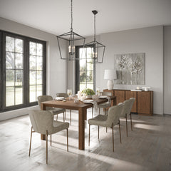 Carsons Oak Carsons Oak 72 Rect EXT Dining Table - Ornate Home