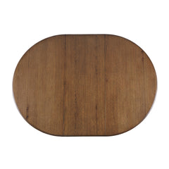 Carsons Oak Americano 65 Round to Oval Ext Dining Table with 6 Easley Chair - Ornate Home