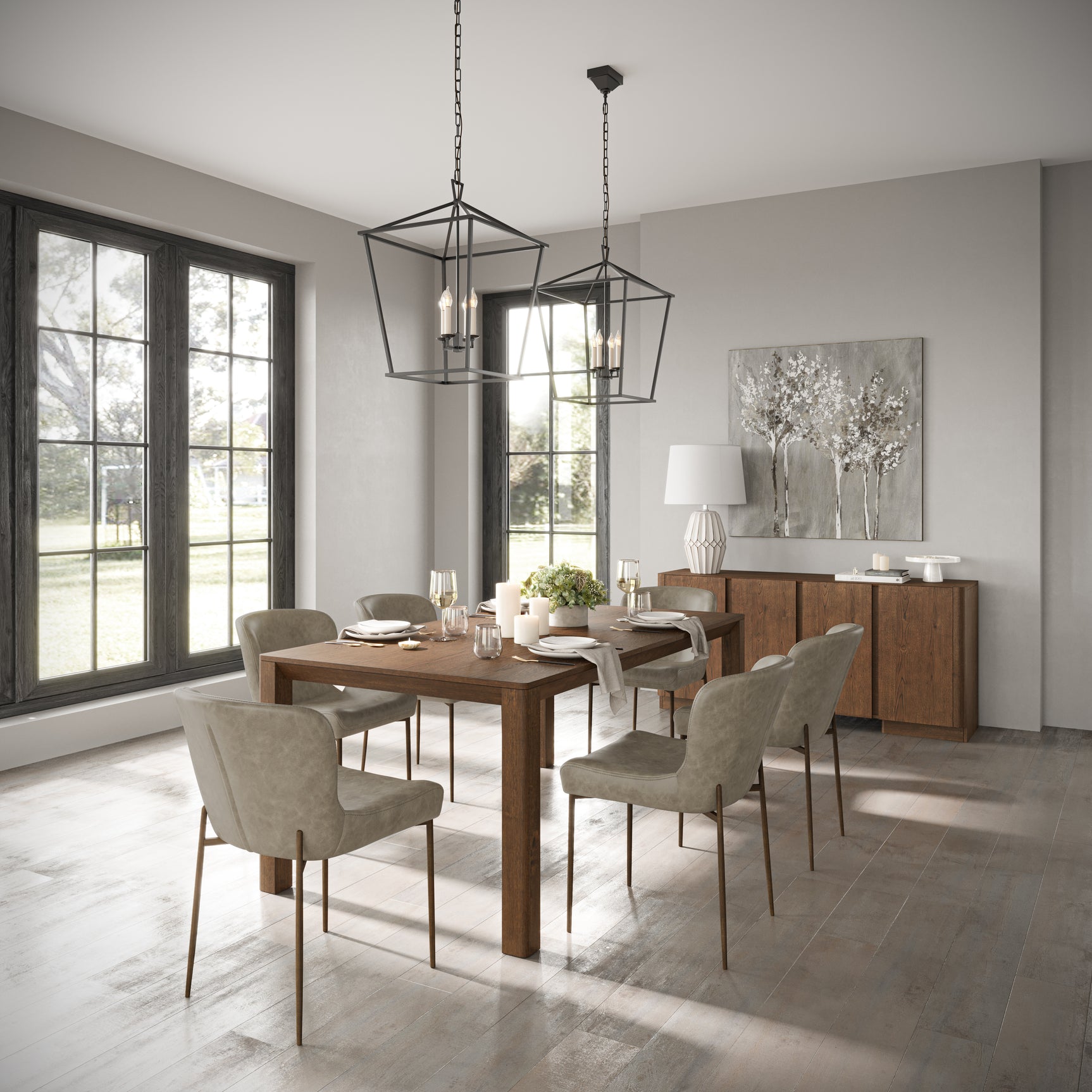 Carsons Oak Carsons Oak 72 Rect EXT Dining Table - Ornate Home