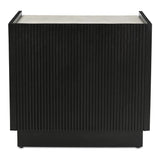 Carter Black Nightstand - Ornate Home