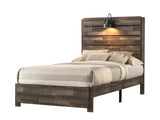 Carter Brown Full Platform Bed - Ornate Home