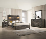 Carter Brown Full Platform Bed - Ornate Home