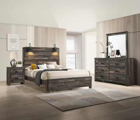 Carter Brown Platform Youth Bedroom Set - Ornate Home