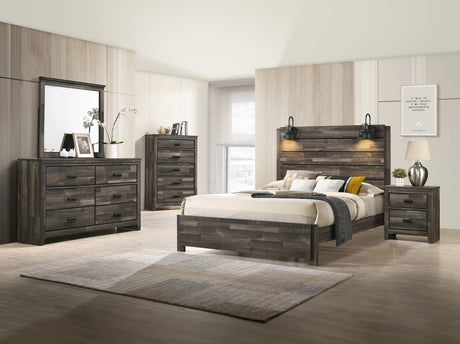 Carter Brown Platform Youth Bedroom Set - Ornate Home