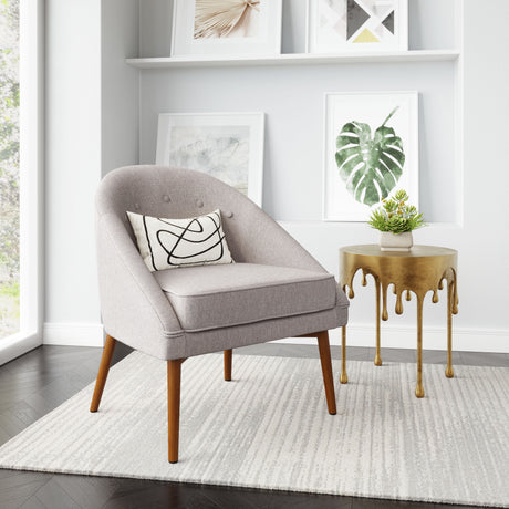 Carter Gray Accent Chair - Ornate Home