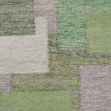 Carter Green/Grey Outdoor Pillow - Ornate Home