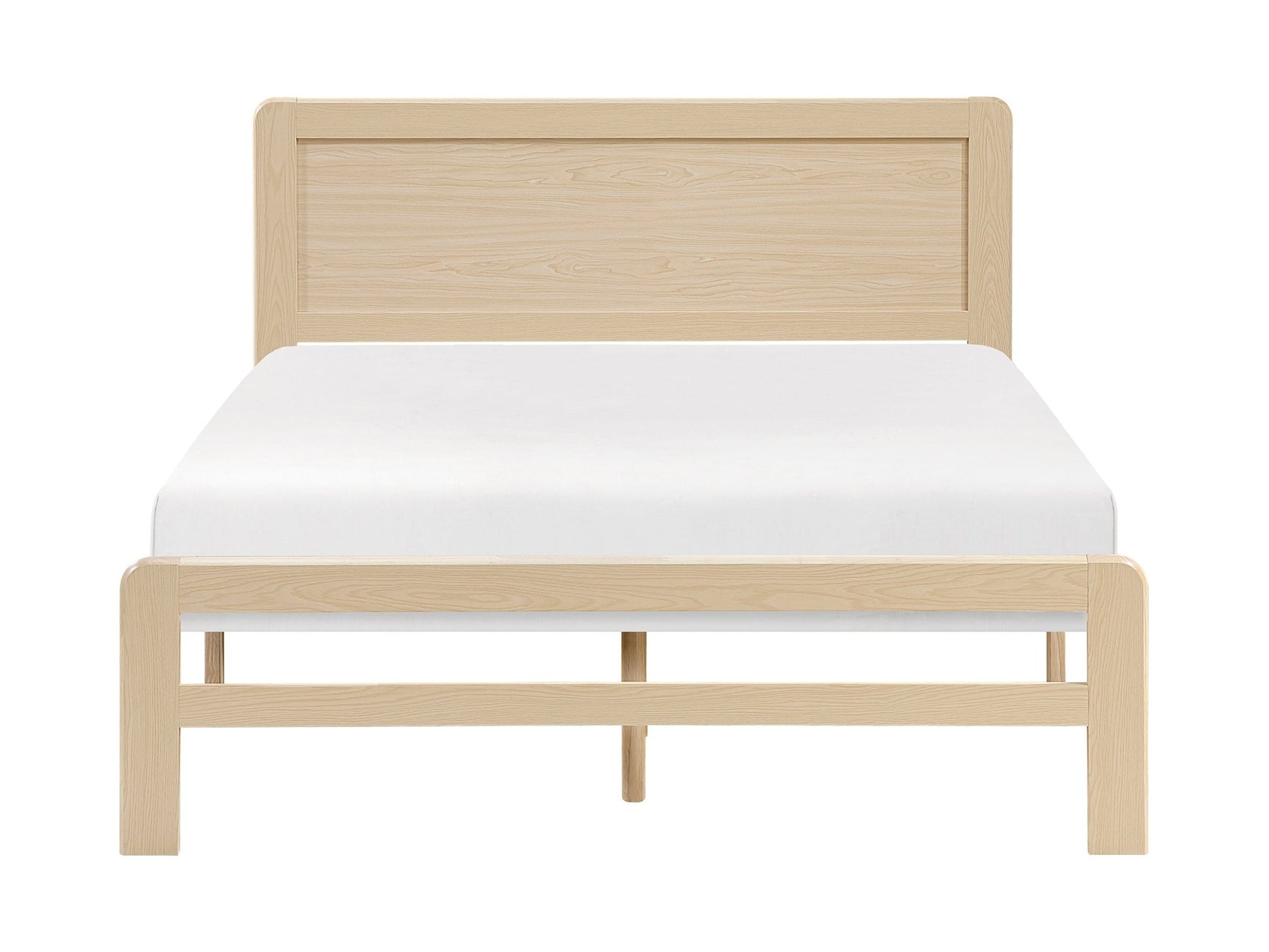 Carter Natural Full Platform Bed - Ornate Home