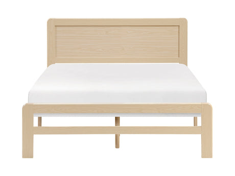 Carter Natural Full Platform Bed - Ornate Home