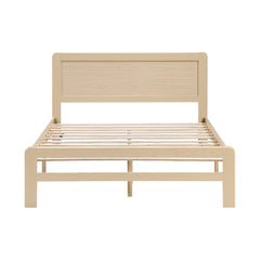 Carter Natural Full Platform Bed - Ornate Home