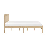 Carter Natural Queen Platform Bed - Ornate Home