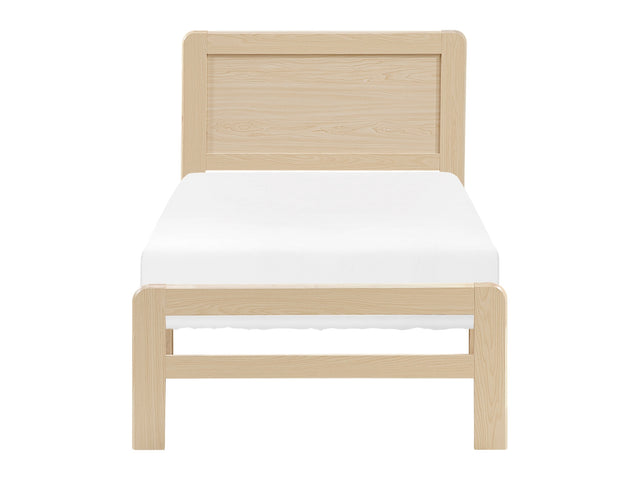 Carter Natural Twin Platform Bed - Ornate Home