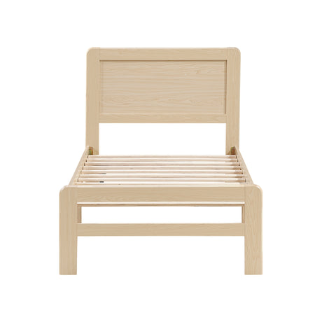 Carter Natural Twin Platform Bed - Ornate Home