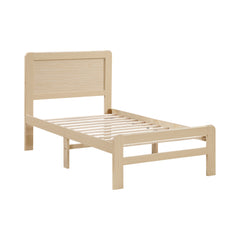 Carter Natural Twin Platform Bed - Ornate Home
