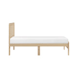 Carter Natural Twin Platform Bed - Ornate Home