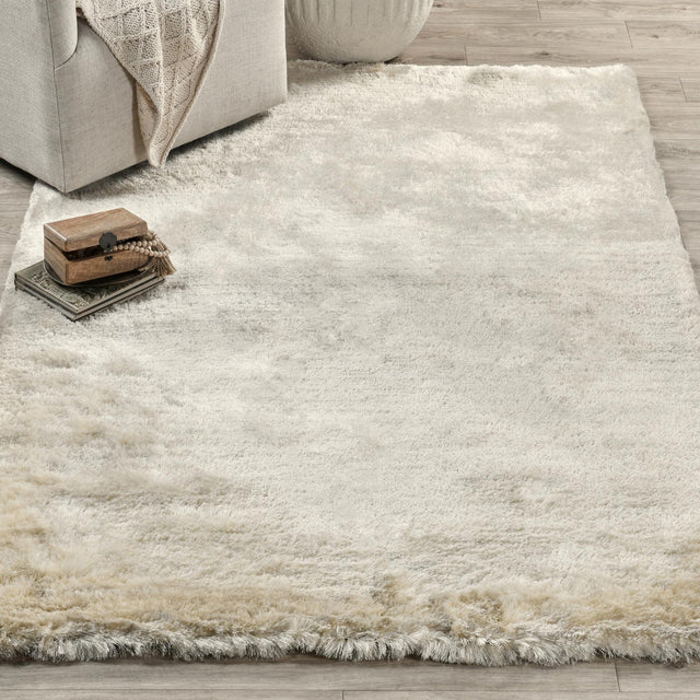 Carter Shag Ivory Rug - Ornate Home