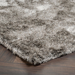 Carter Shag Taupe Rug - Ornate Home