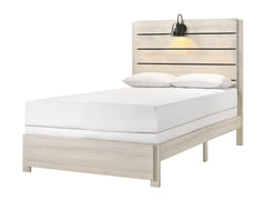 Carter White Full Platform Bed - Ornate Home