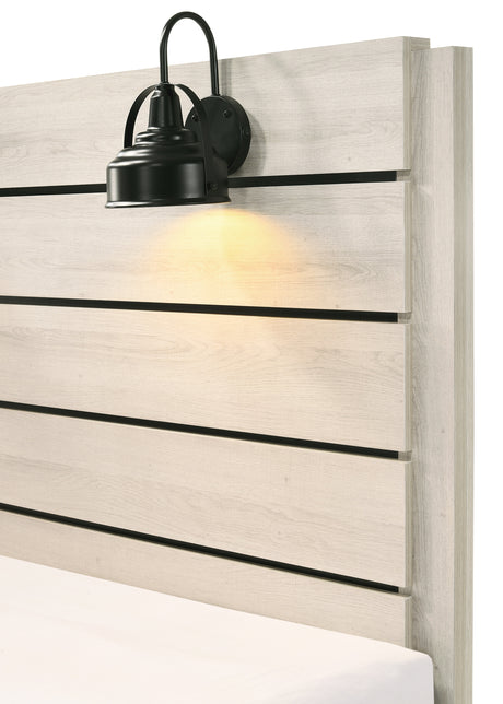 Carter White Platform Bedroom Set - Ornate Home