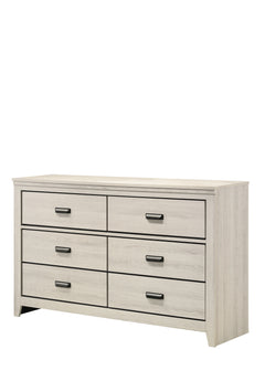 Carter White Platform Bedroom Set - Ornate Home