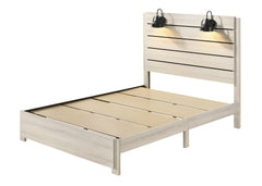 Carter White Platform Bedroom Set - Ornate Home