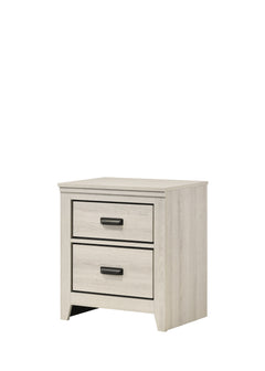Carter White Platform Bedroom Set - Ornate Home