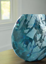 Cartshaw Iridescent Teal Vase (Online Special Price) - Ornate Home