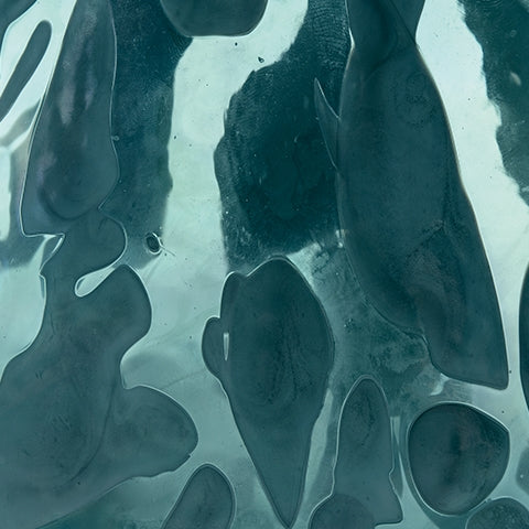 Cartshaw Iridescent Teal Vase - Ornate Home